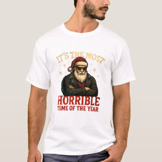 1nkFury - Horrible time of the year Santa T-Shirt