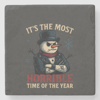 1nkFury - Pillow Its the most horrible time Stone Coaster