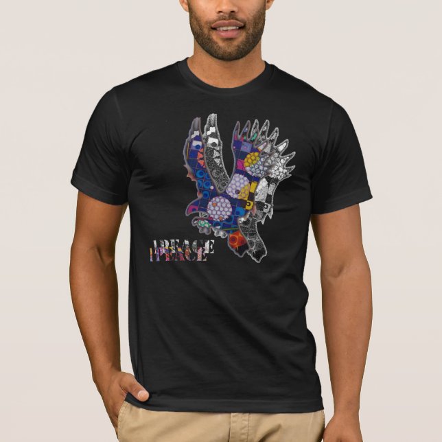 1PEACE "EAGLEKNIGHT" T-Shirt (Front)