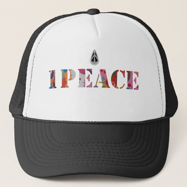 1PEACE TRUCKER HAT (Front)