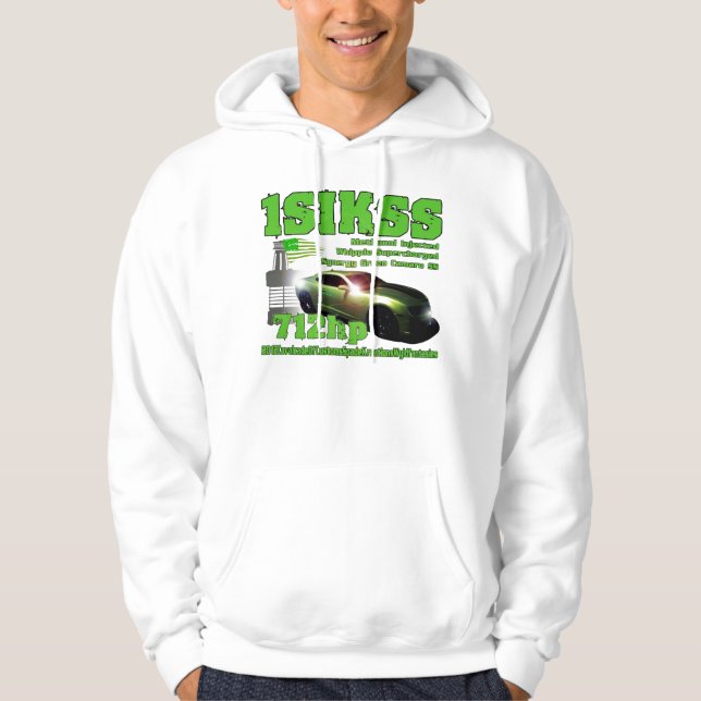 1SIKSS Synergy Green Supercharged SS Hoodie (Front)