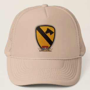 1st 7th cavalry air cav nam war trucker hat