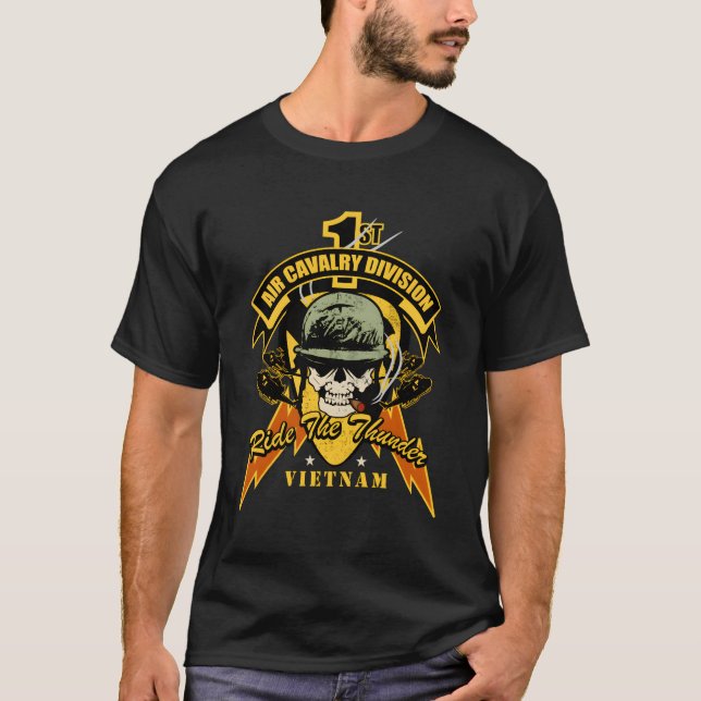 1St Air Cavalry Division T-Shirt (Front)