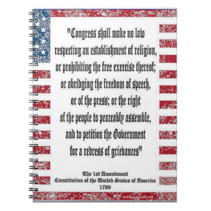 1st Amendment Notebook