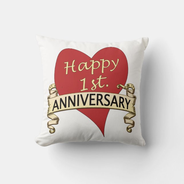 1st. Anniversary Cushion (Front)