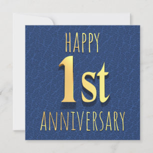 1st Anniversary Holiday Card