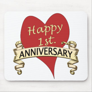 1st. Anniversary Mouse Pad