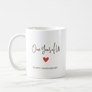 1st Anniversary – One Year of Us Coffee Mug