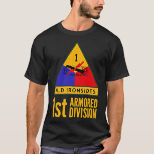 1ST ARMORED DIVISION ARMY US USA MILITARY T-Shirt. T-Shirt