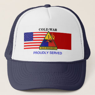 1ST ARMORED DIVISION COLD WAR HAT