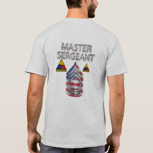 1st Armored Division Master Sergeant T-Shirt
