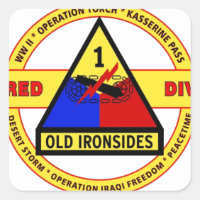 1ST ARMORED DIVISION "OLD IRONSIDES"