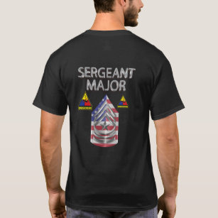 1st Armored Division Sergeant Major “SGM” T-Shirt