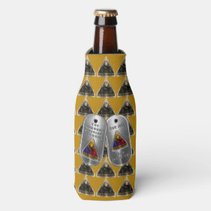 1st Armoured Division “1st AD Vintage Tags”  Bottle Cooler