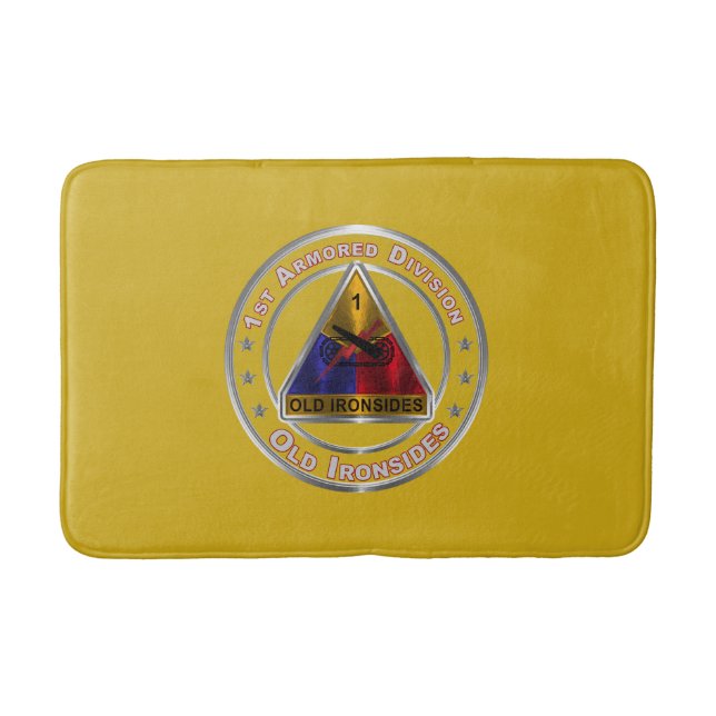 1st Armoured Division  Bath Mat (Front)