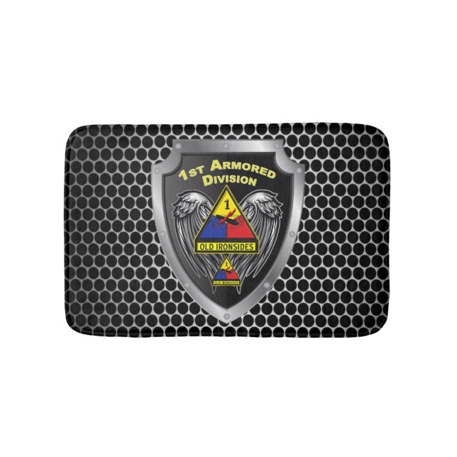 1st Armoured Division  Bath Mat (Front)