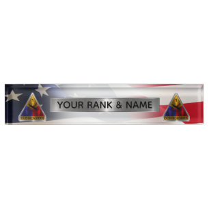 1st Armoured Division  Nameplate
