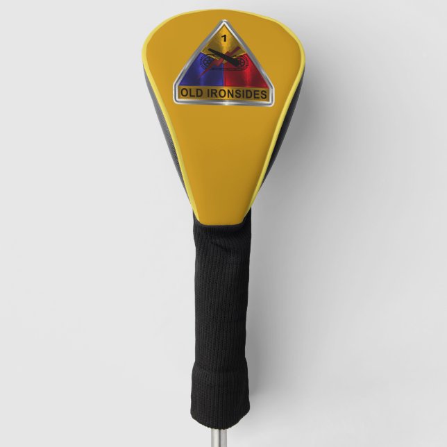 1st Armoured Division “Old Ironsides”  Golf Head Cover (Front)