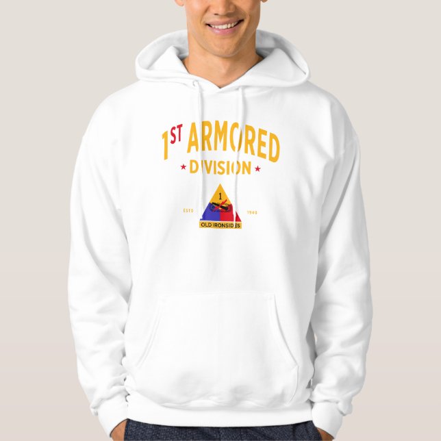 1st Armoured Division "Old Ironsides" Hoodie (Front)