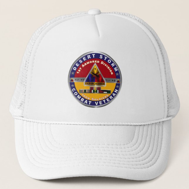 1st Armoured Division  Trucker Hat (Front)