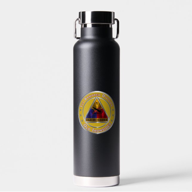1st Armoured Division  Water Bottle (Front)