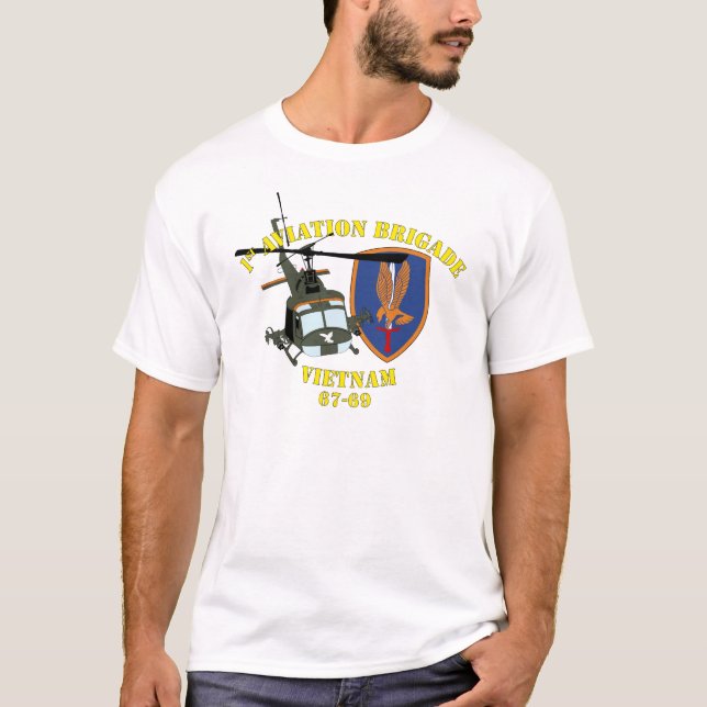 1st Aviation Brigade - Custom T-Shirt (Front)