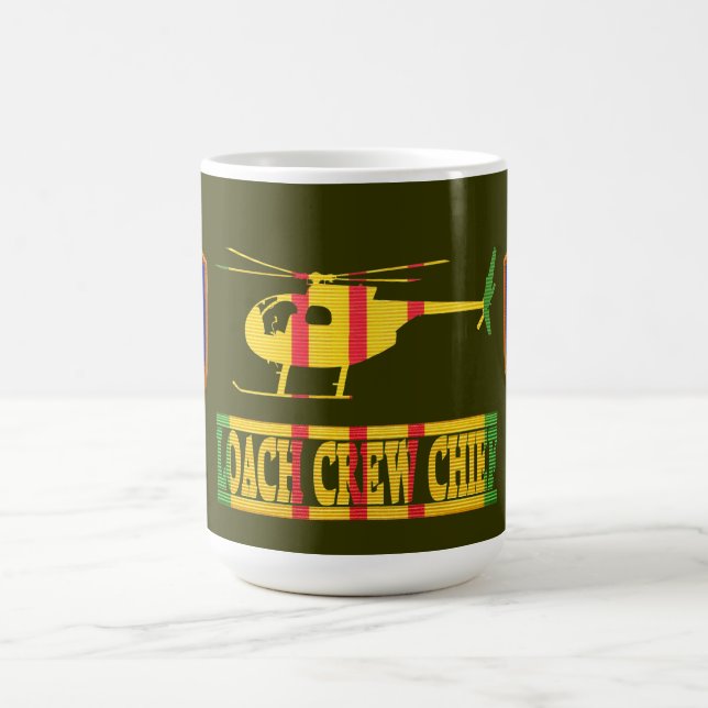 1st Aviation Brigade OH-6 Loach Crew Chief Mug (Center)