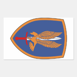 1st Aviation Brigade Rectangular Sticker