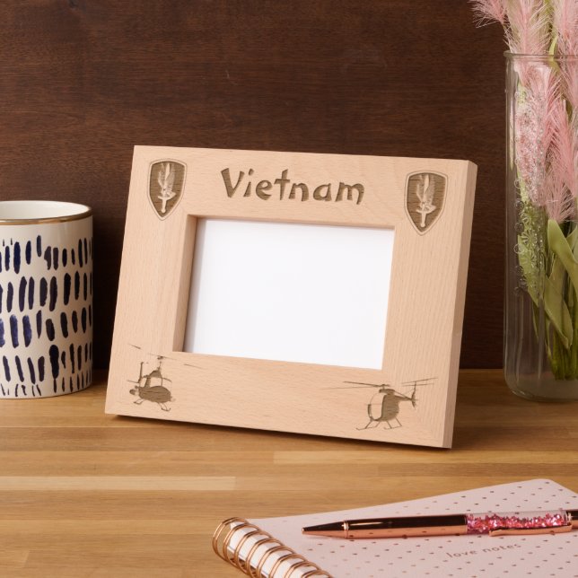 1st Aviation Vietnam Etched Frames (Left)
