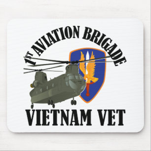 1st AVN BDE Vietnam CH-47 Mouse Pad