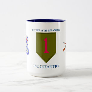 1ST BATTALION 18TH INFANTRY 1ST INFANTRY MUG