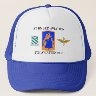 1ST BATTALION 3RD AVIATION 12TH AVIATION BRIGADE  TRUCKER HAT