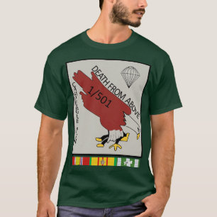 1st Battalion 501st Parachute Infantry Regiment Ca T-Shirt