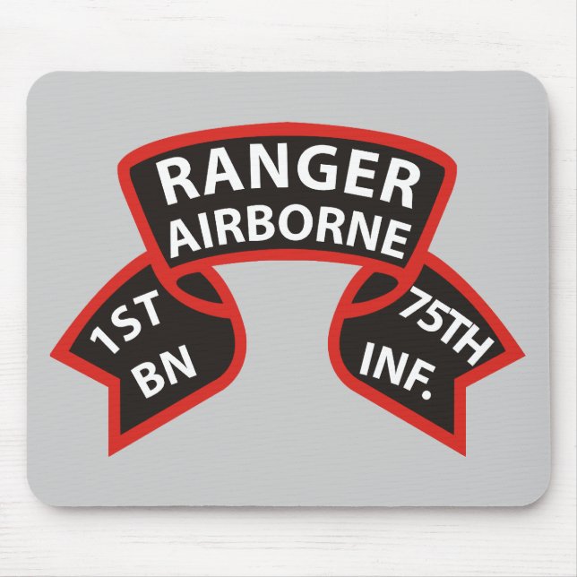 1st Battalion 75th Infantry Ranger A/B Mouse Pad (Front)