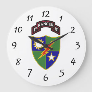 1st Battalion - 75th Ranger Regiment - Wall Clock