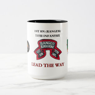 1ST BATTALION (RANGER) 75TH INFANTRY MUG