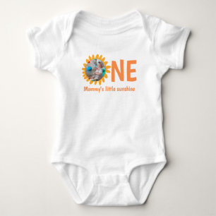 1ST BIRTHDAY BABY CLOTHES CUSTOM PHOTO BABY BODYSUIT