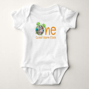 1ST BIRTHDAY BABY CLOTHES CUSTOM PHOTO BODYSUIT