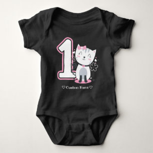 1st birthday   Baby's First Birthday Baby Bodysuit