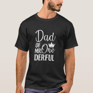1st Birthday Father s Day First Dad T-Shirt