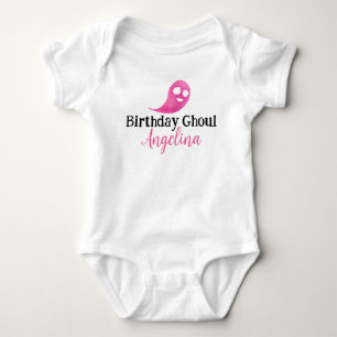 1st Birthday Ghoul Baby Party Shirt Bodysuit