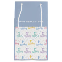 1st Birthday Gift Bag, First Birthday 