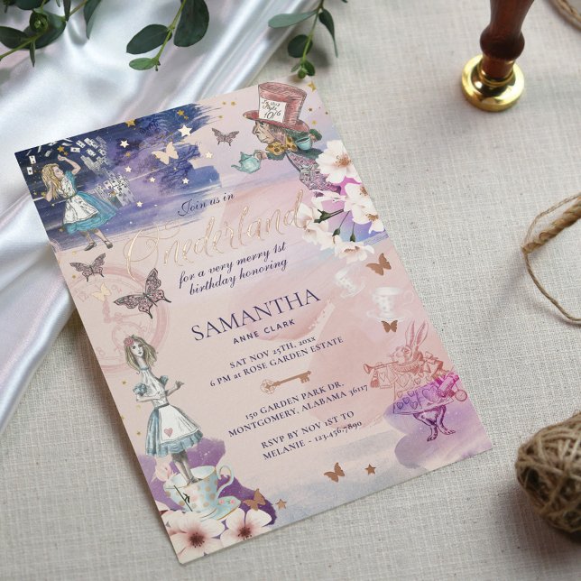 1st Birthday in Onederland Magical Wonderland (Creator Uploaded)