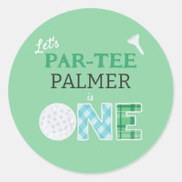 1st Birthday Let's Par-tee Golf Party