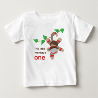 1st Birthday Little Monkey Shirt