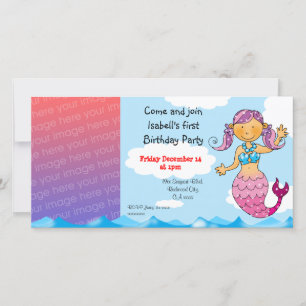 1st birthday mermaid girl party personalised