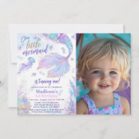 1st birthday Mermaid Photo Birthday