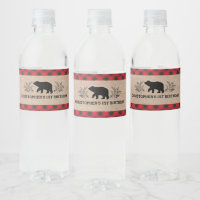 1st Birthday Party Buffalo Plaid Lumberjack