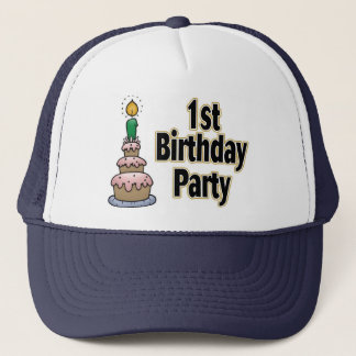 1st birthday party hat