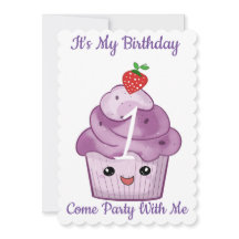 1st Birthday Party Invitations